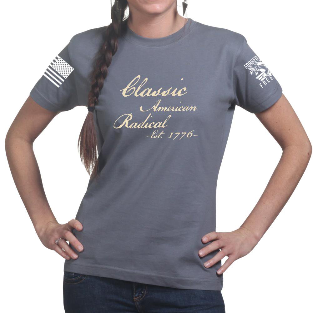 Classic American Radical Ladies T-shirt Style001