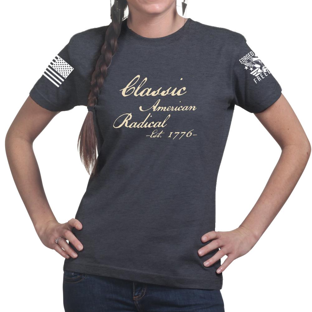 Classic American Radical Ladies T-shirt Style001