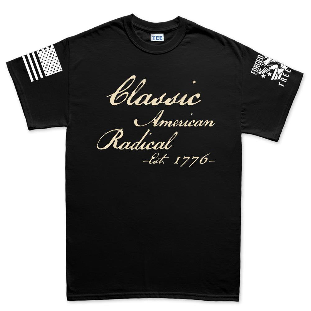 Classic American Radical Men's T-shirt Style001