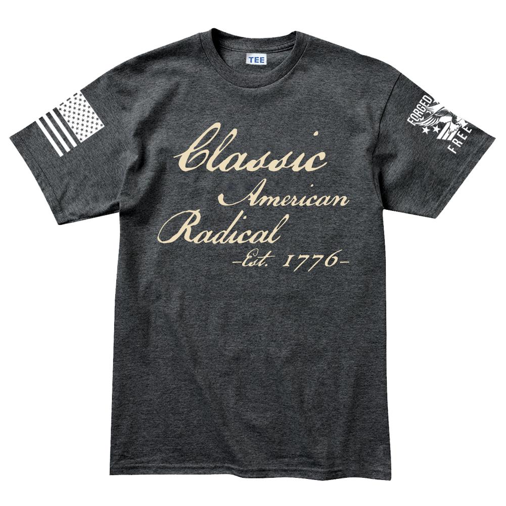 Classic American Radical Men's T-shirt Style001