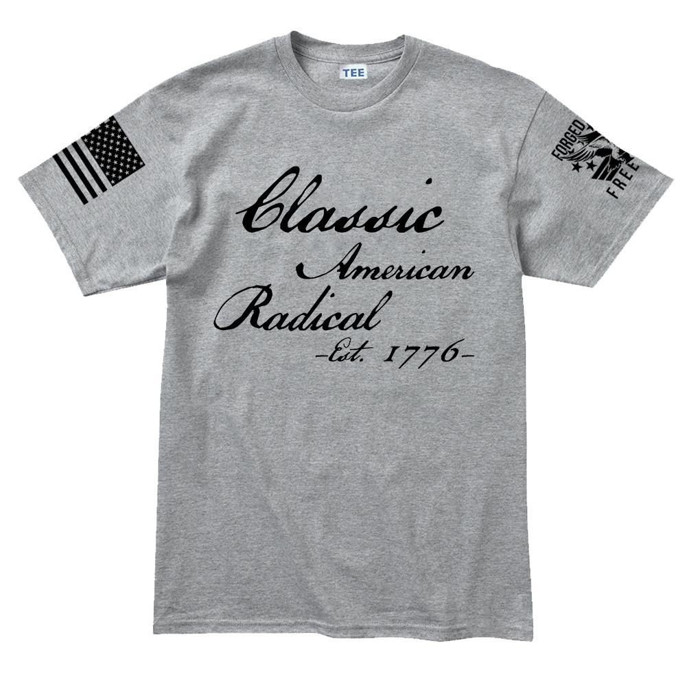 Classic American Radical Men's T-shirt Style001