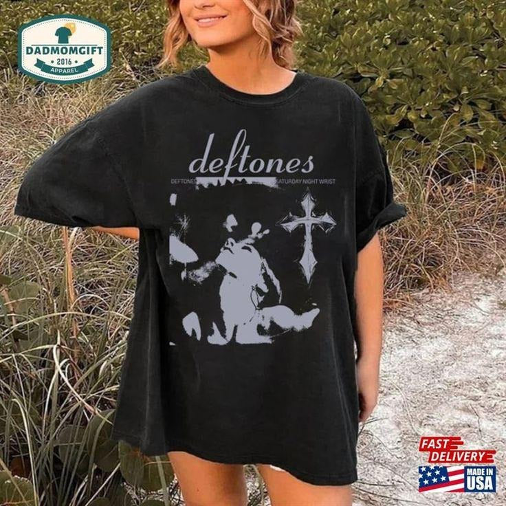 Comfort Color Deftones Vintage Tee Tour Shirt Retro T-Shirt