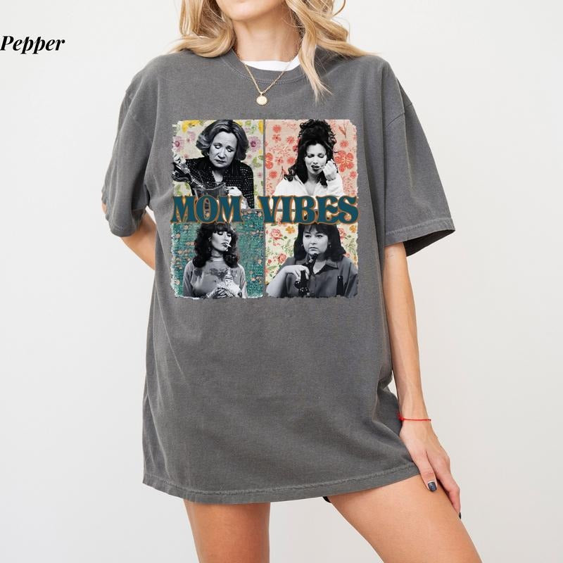 Comfort Colors 90s Mom Shirt, Funny Vintage Mom Life Tee, Retro Aesthetic T-Shirt, Ultra Soft Cotton Tee, Everyday Casual Wear