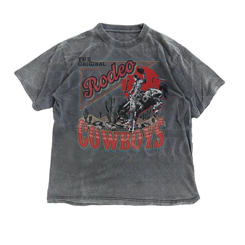 Comfort Colors Rodeo Western Cowboy T-Shirt, Vintage 90s Western Shirt, Retro Indian Tee, Rodeo Cowboy Shirt, Wild West Gift, Unisex Adult Graphic Tee