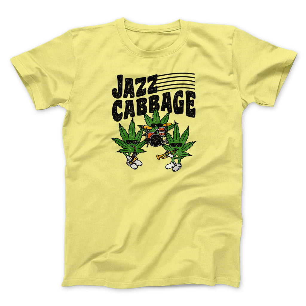 Jazz Cabbage Funny Men/Unisex T-Shirt