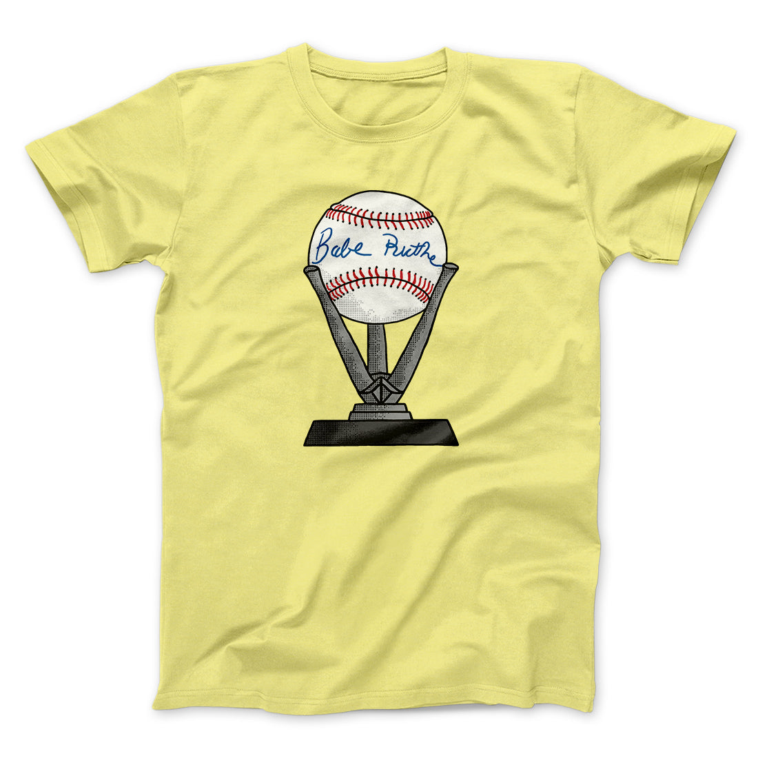 Babe Ruth Signed Ball Funny Movie Men/Unisex T-Shirt