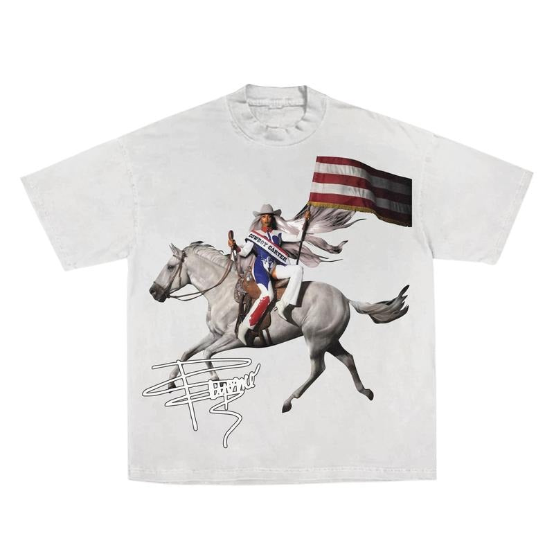 Cowboy Tour 2025 Hot Hit Tour 2025 Fan Graphic Tee, Classic Retro 90s Style