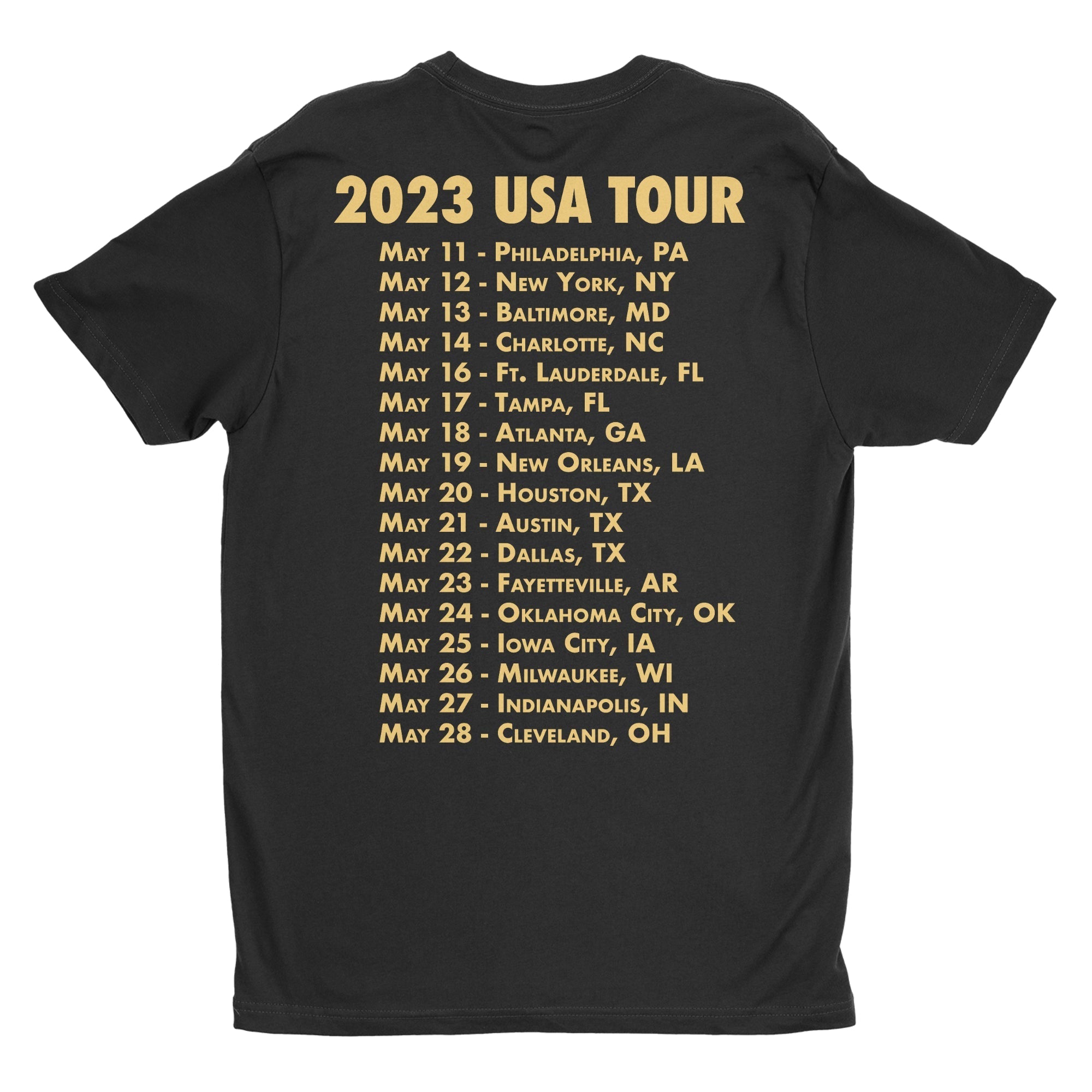 Imperial Triumphant - Eyes Wide Shut 2023 Tour t-shirt