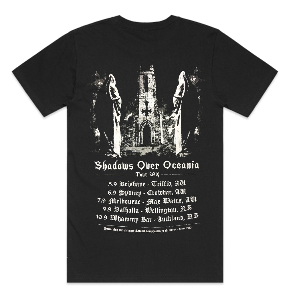 Shadows Over Oceania Tour 2019 T-Shirt (Black)