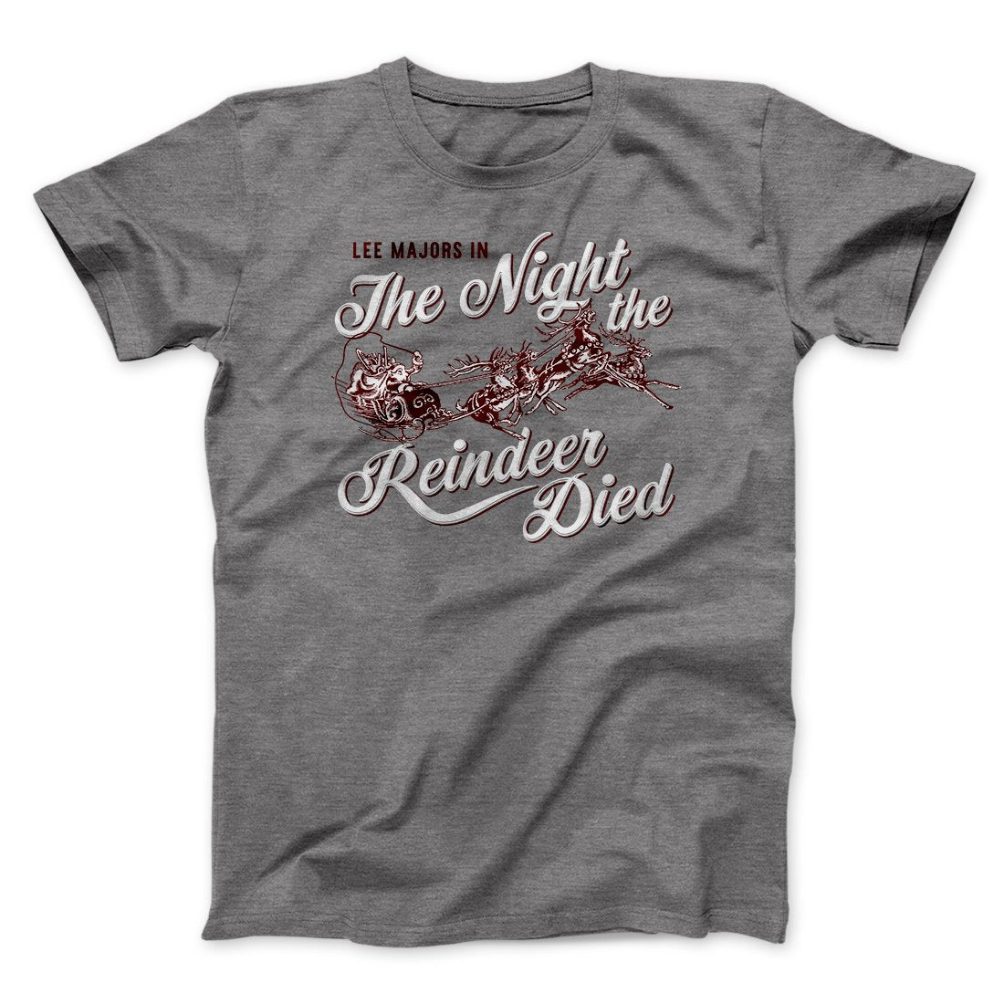 The Night The Reindeer Died Funny Movie Men/Unisex T-Shirt