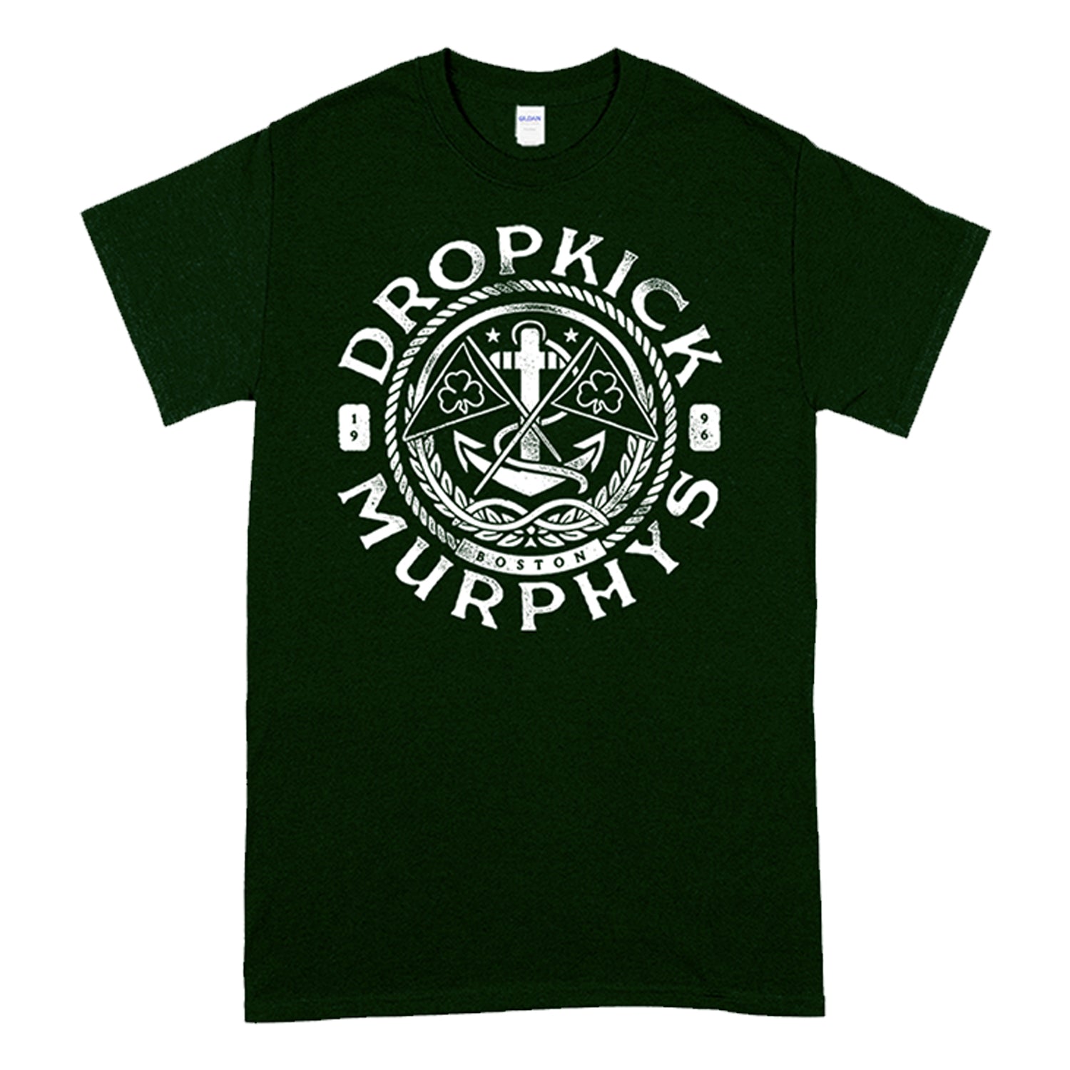 Nautical Badge T-Shirt (Forest Green) - Tour Edition