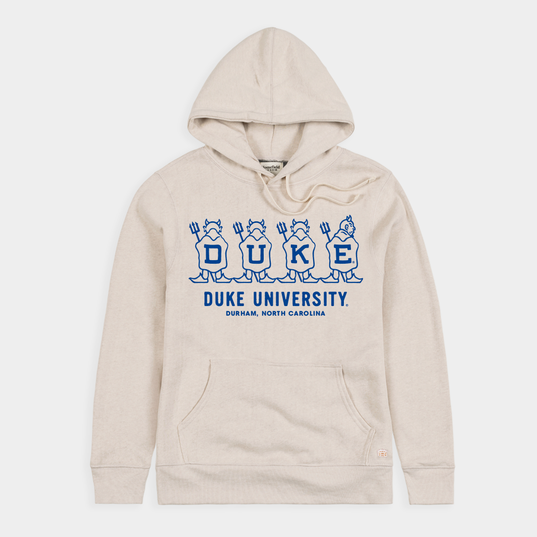 Duke University Vintage Devils Hoodie Style001