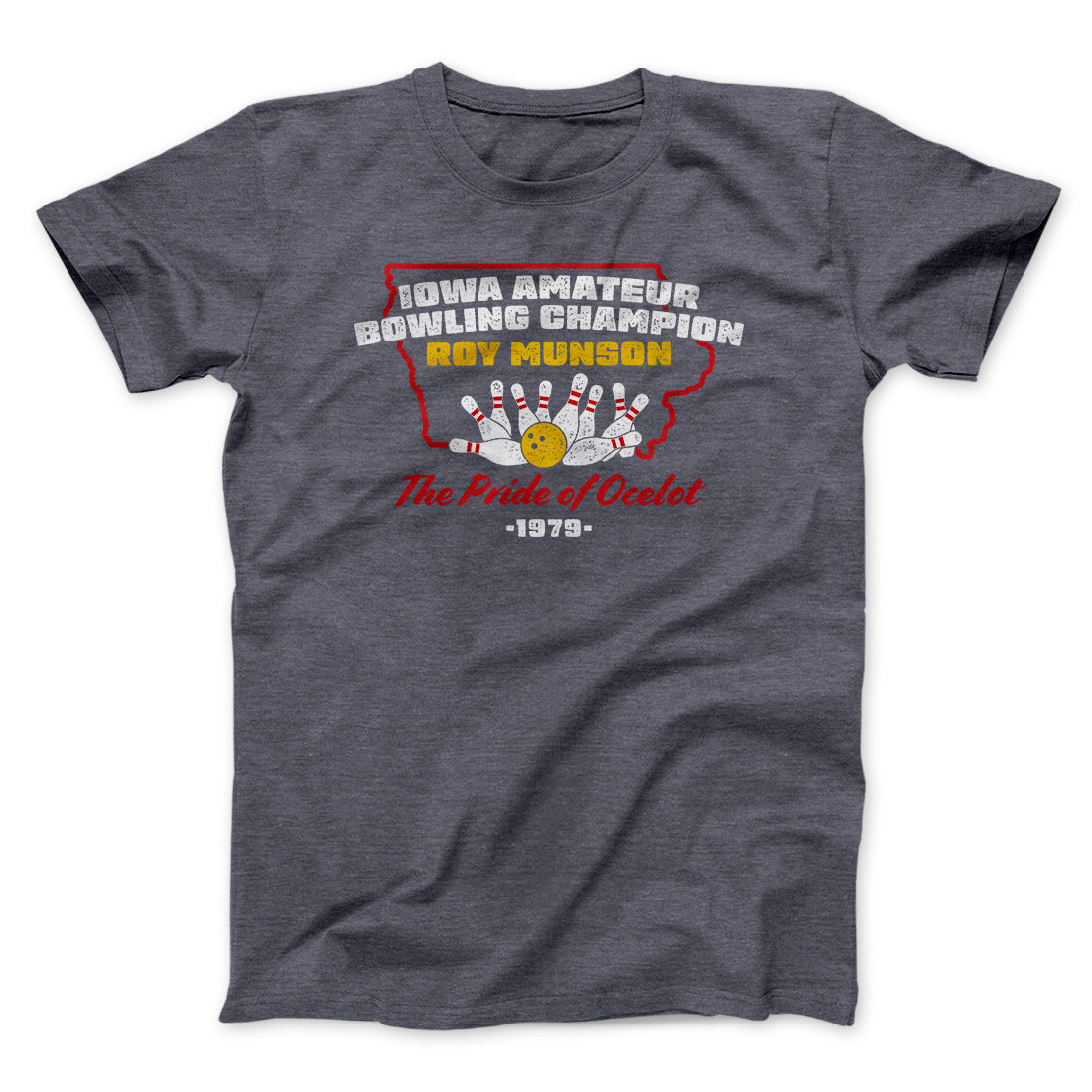 Iowa Amateur Bowling Champion Funny Movie Men/Unisex T-Shirt