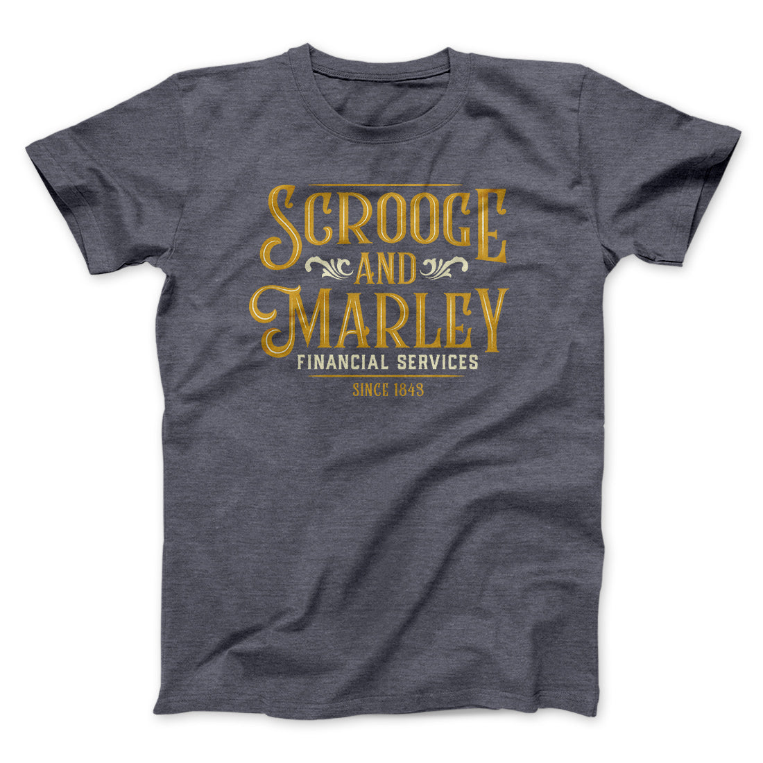 Scrooge & Marley Financial Services Funny Movie Men/Unisex T-Shirt