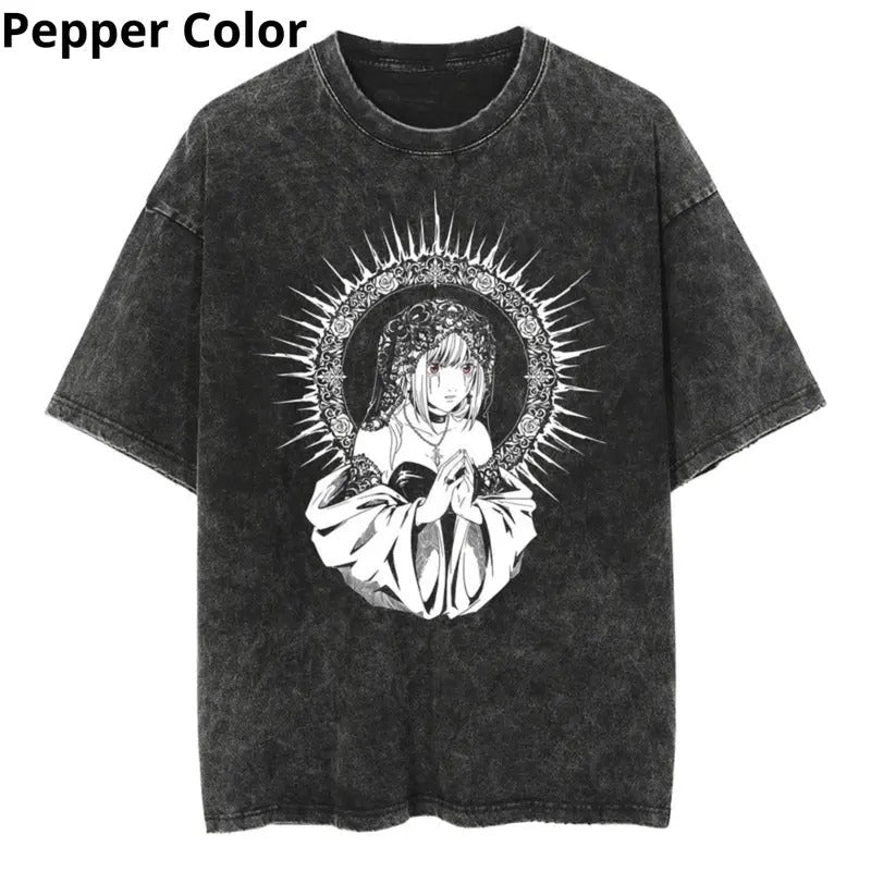 Death Note Misa Kira's Angel T - Shirt, Death Note Shirt, Anime Shirt, Misa Gracphic tee, Graphic Tee, T-shirt For Men Top Menswear Womenswear