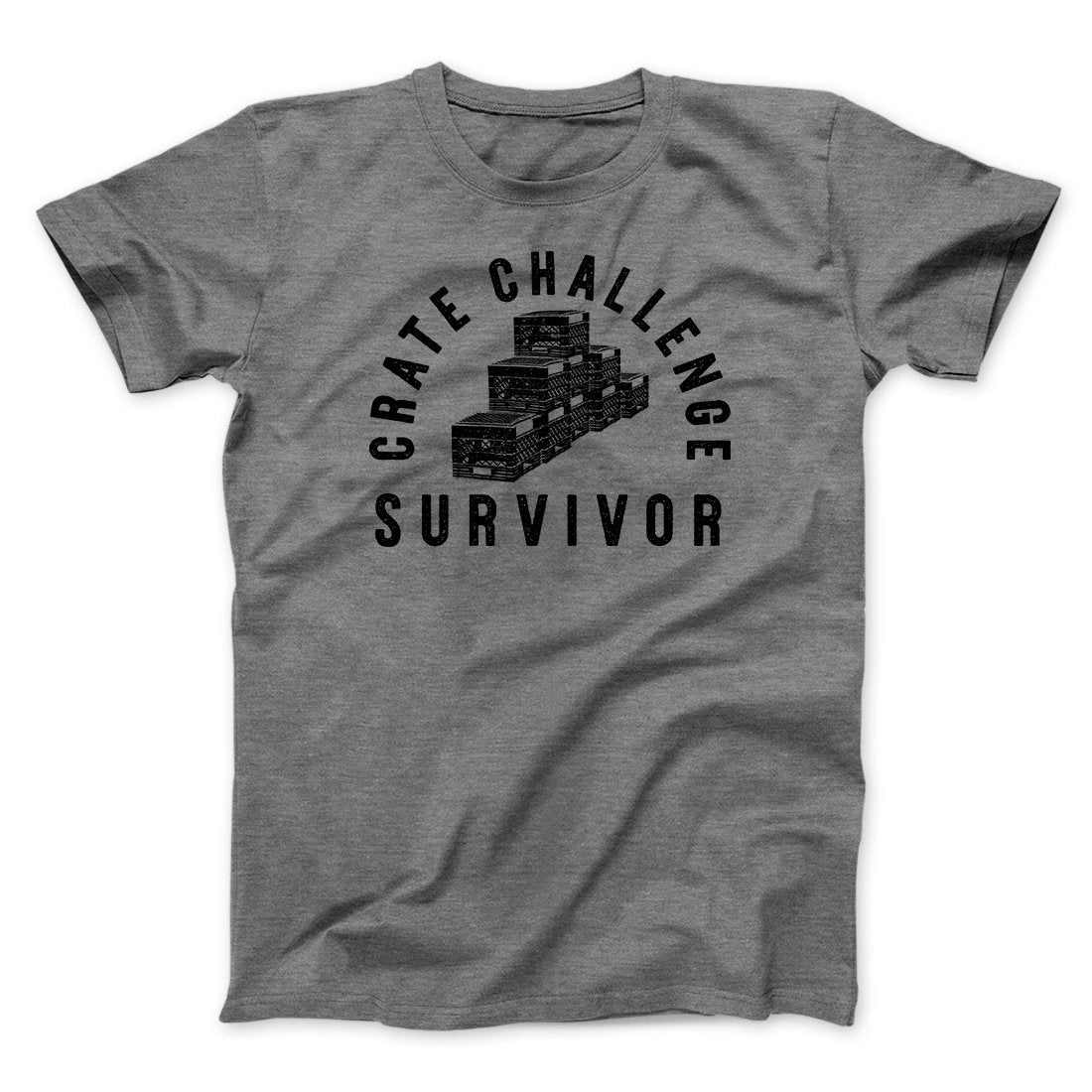 Crate Challenge Survivor 2021 Funny Men/Unisex T-Shirt