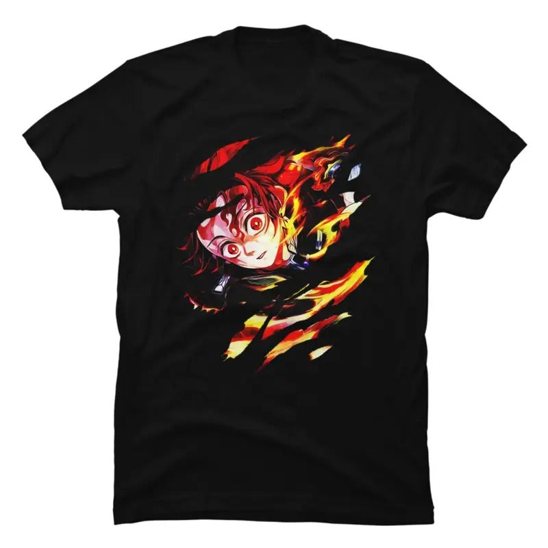 Demon Slayerr, Demon slayer shirt, Anime shirt, Play Boy, Unisex Crewneck Basic T-Shirt Sweatshirt, Hoodie, Comfort Colors
