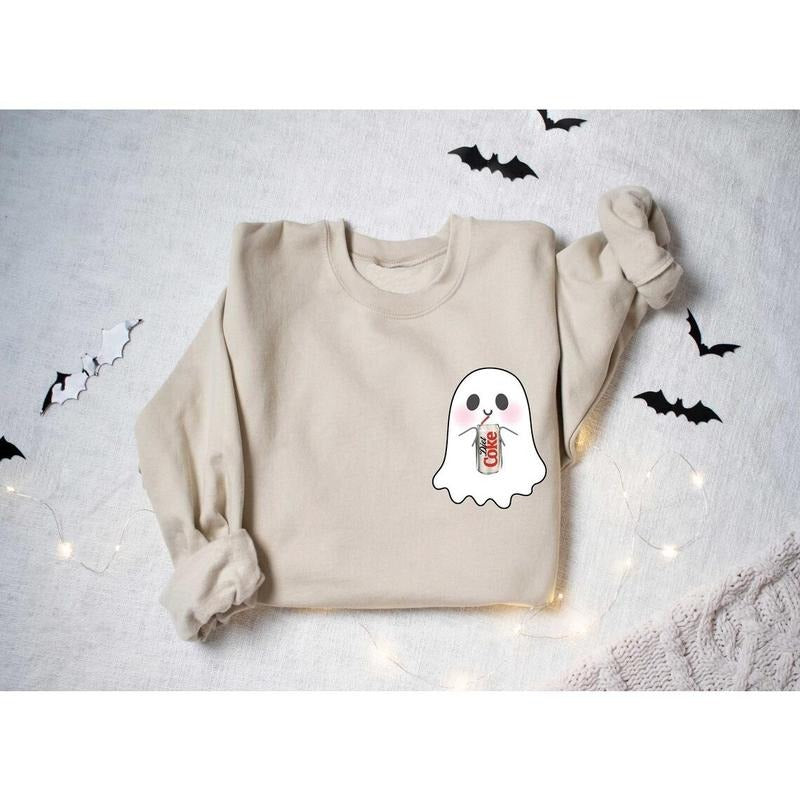 Diet Coke Ghost Sweater, Halloween Diet Coke Sweatshirt, Funny Skeleton Diet Coke Sweatshirt, Diet Coke Shirt, Diet Coke Lover Sweatshirt  T-shirt, sweater and Hoodie
