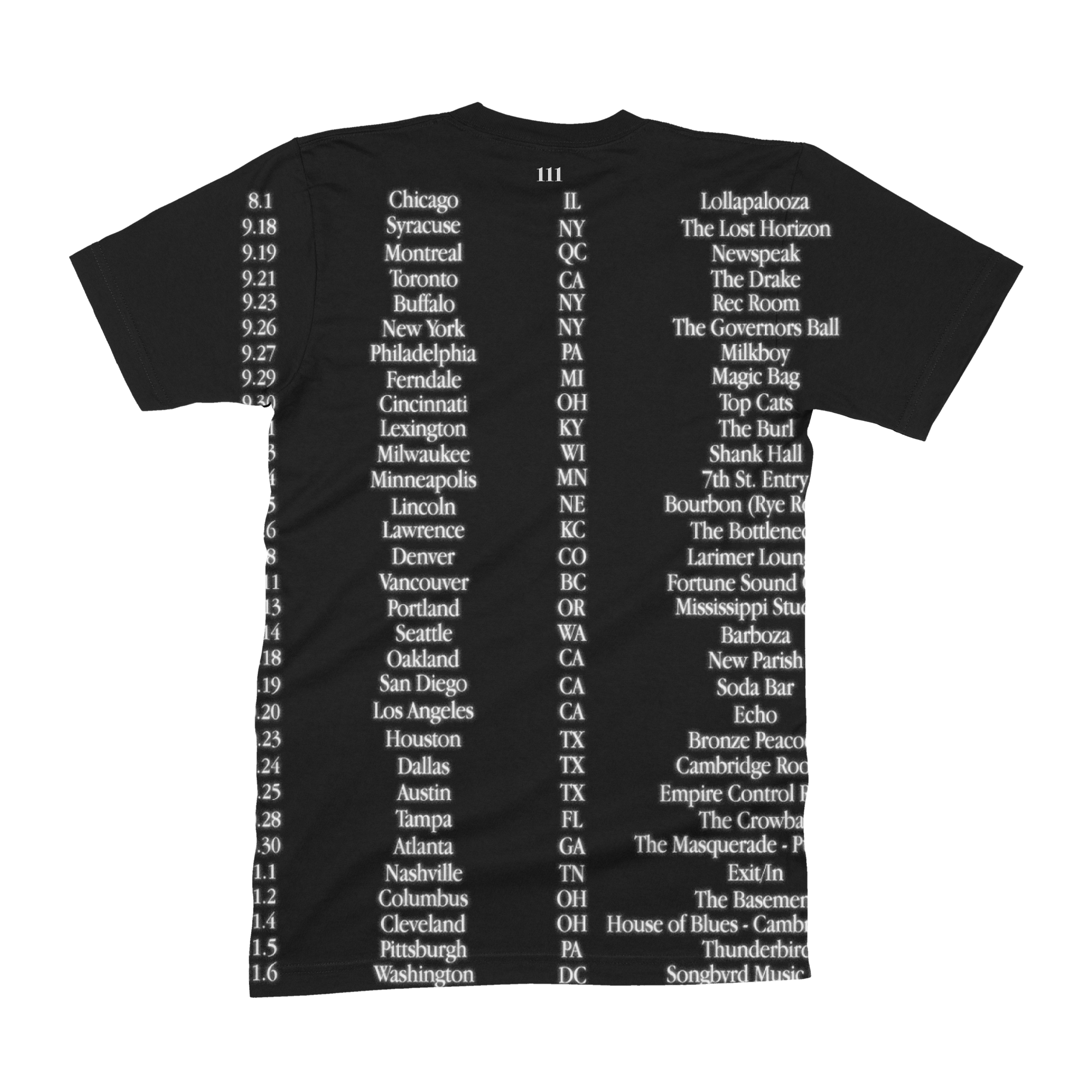 The Dinner Date Tour Tee