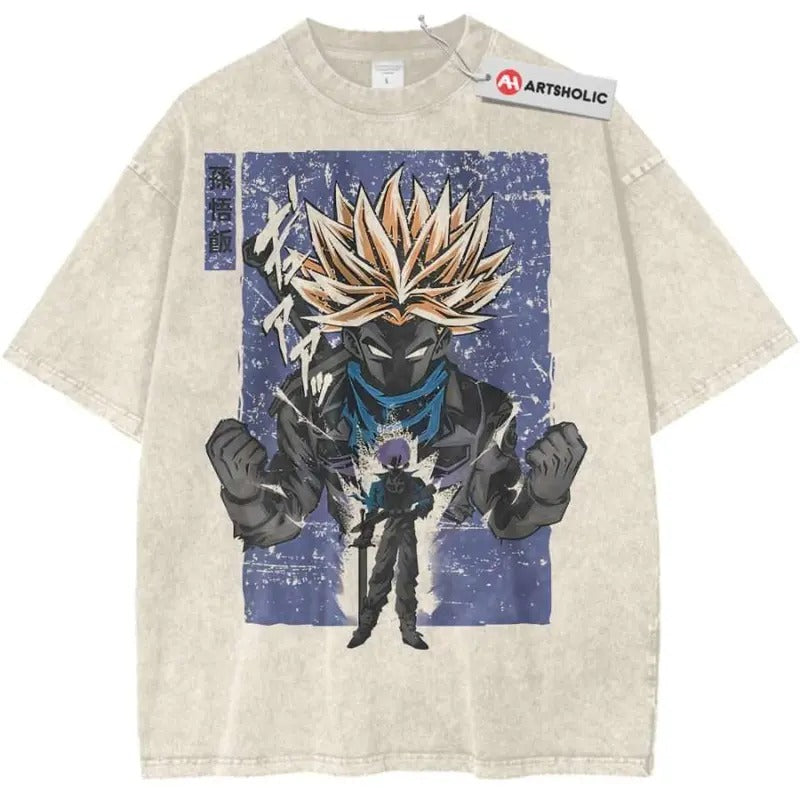 #Dragon Ball Z Shirt for Men #and Women, Vintage Anime T-Shirt, Comfort Colors Gift for Manga #and Anime Fans - Top, Menswear