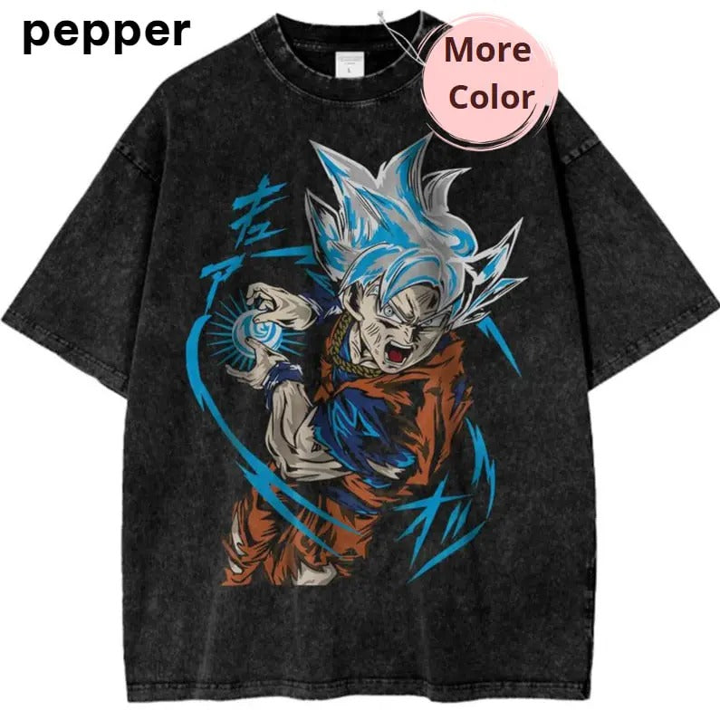 Dragon Ball Z Son Goku Vintage Tee, Anime Shirt, DBZ Shirt, anime Graphic Tee,  vintage clothing men, anime clothing, Menswear Top Shortsleeve