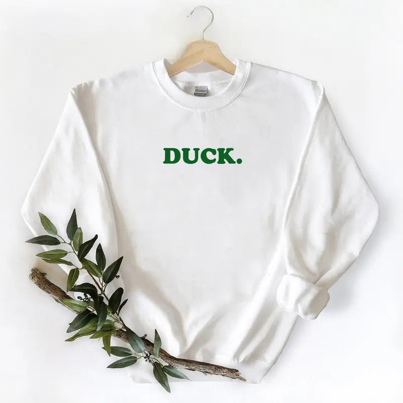 Duck Hello Hunting Season Mallard Graphic shirt Hunting Season Retro Sweatshirt Pullover, 2025 Cotton Unisex T-shirt Hoodie Sweaters