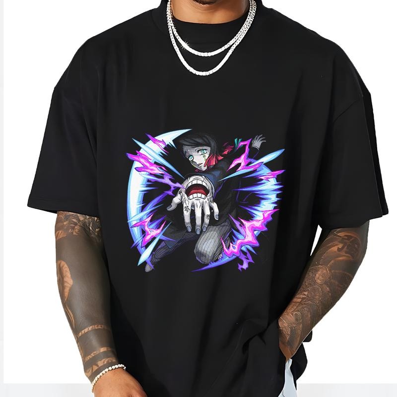 Enmu Demon Slayer Shirt, Mugen Train Arc Demon Slayer t-shirt, Kimetsu no Yaiba Shirt, Anime sweatshirt hoodie, Anime lover t-shirt Menswear