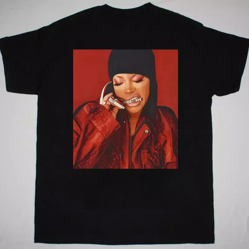 Erykah Badu Graphic T-Shirt Crewneck Cotton