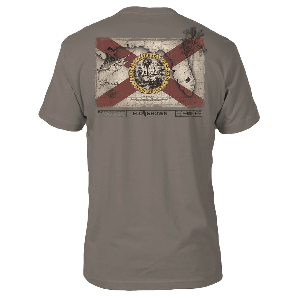 Vintage Flag Map Tee