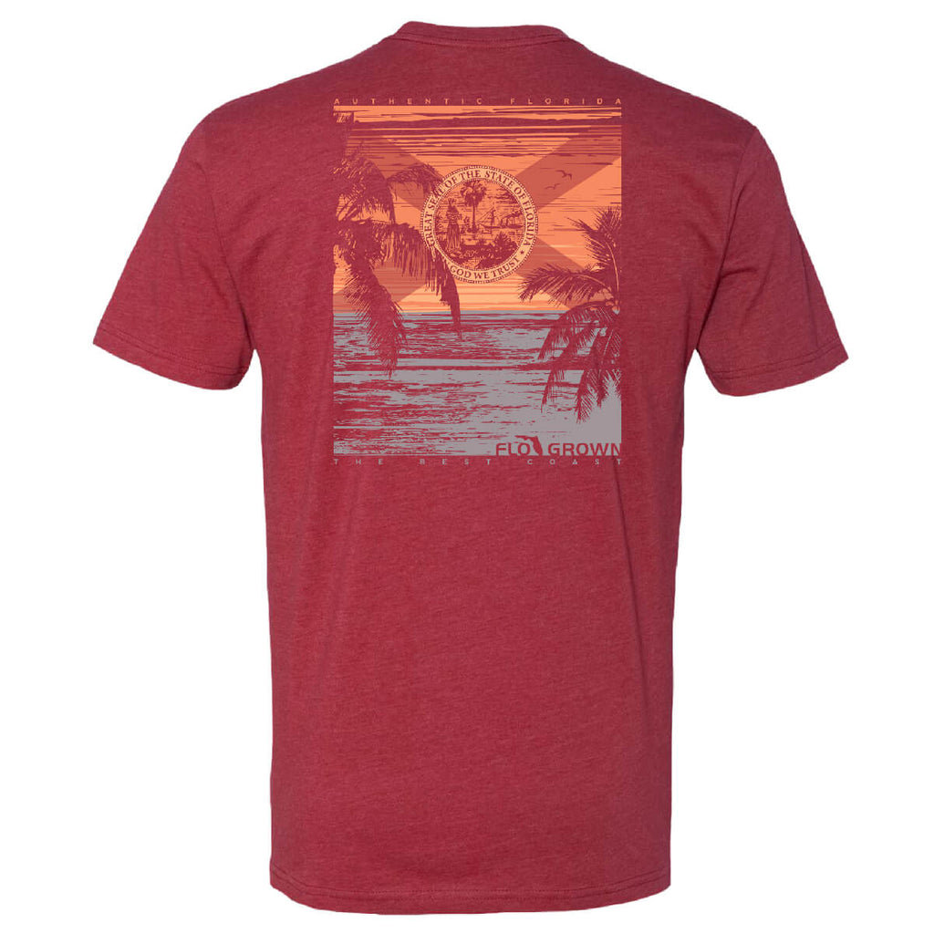 Retro Beach Poster Tee