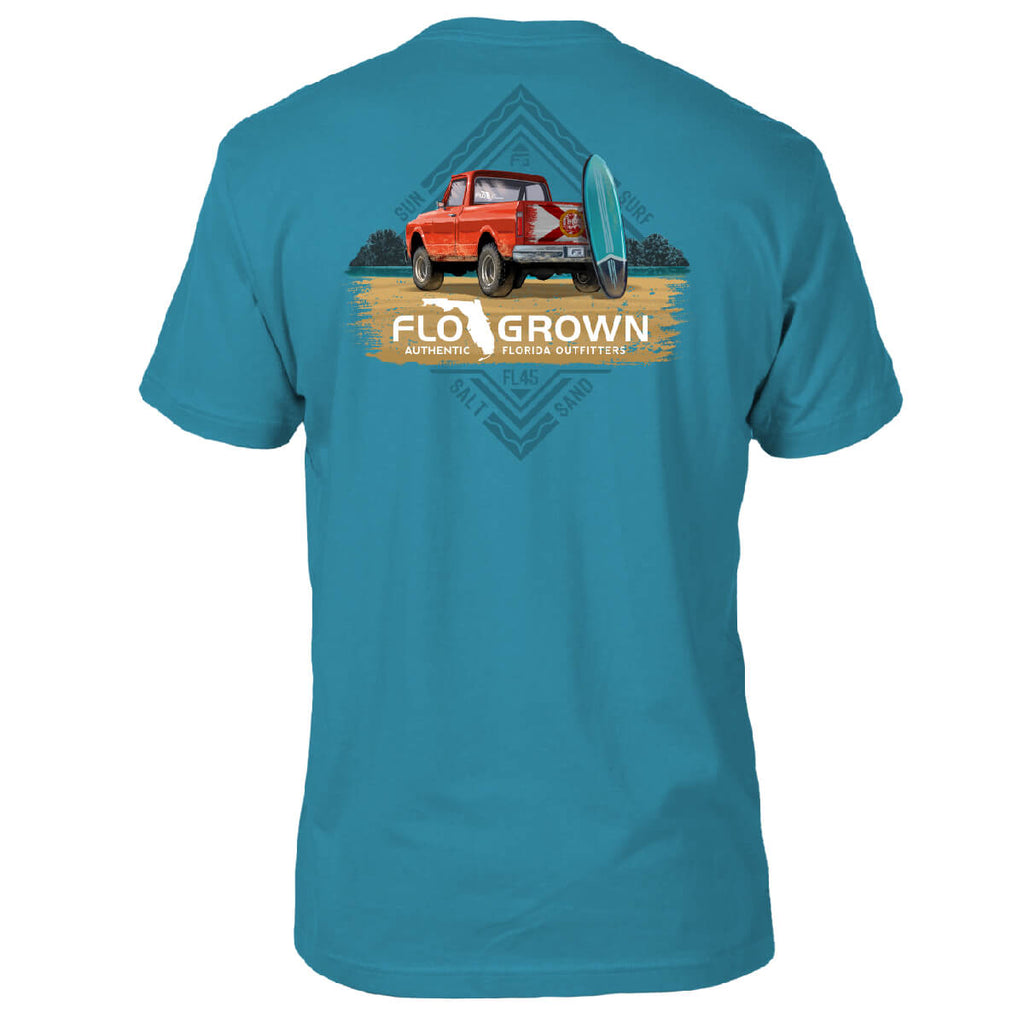 Vintage Truck Beach Tee