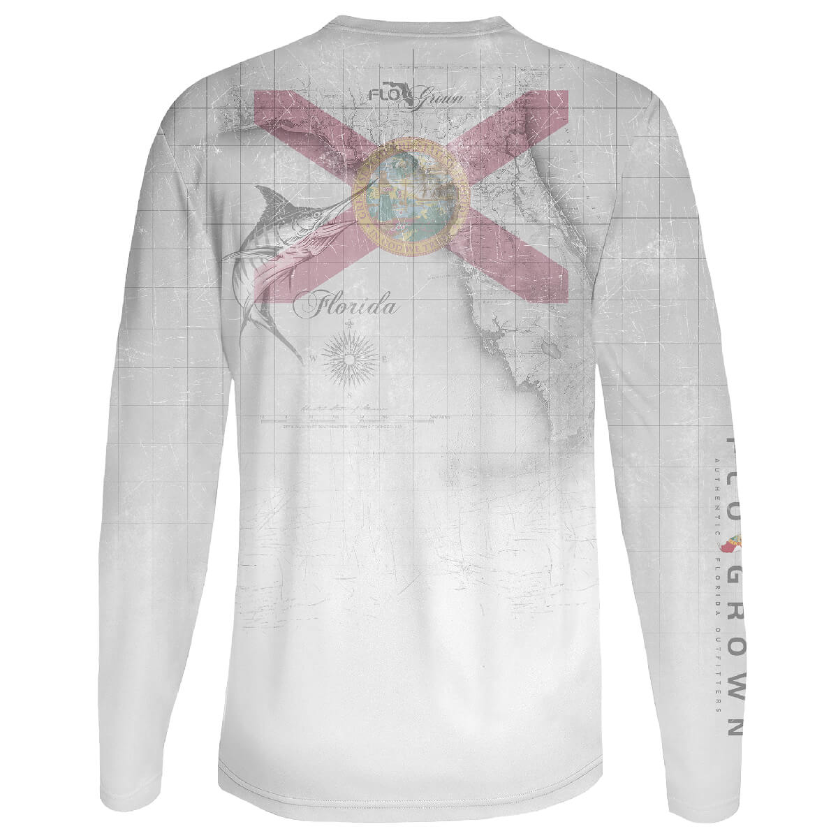 Vintage Map Performance Tee
