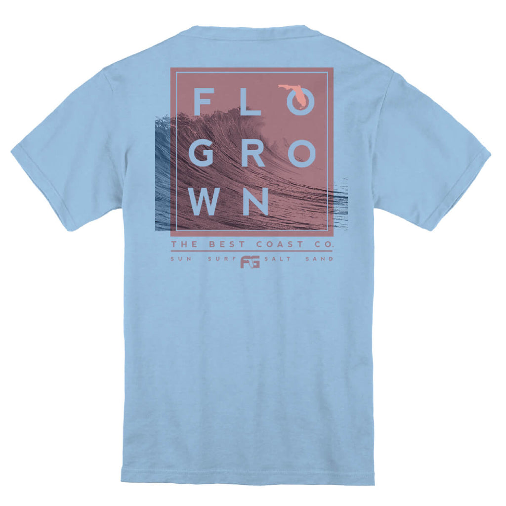 Waves Poster Youth Tee