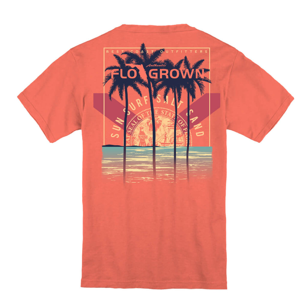 Crest Beach Poster Youth Tee