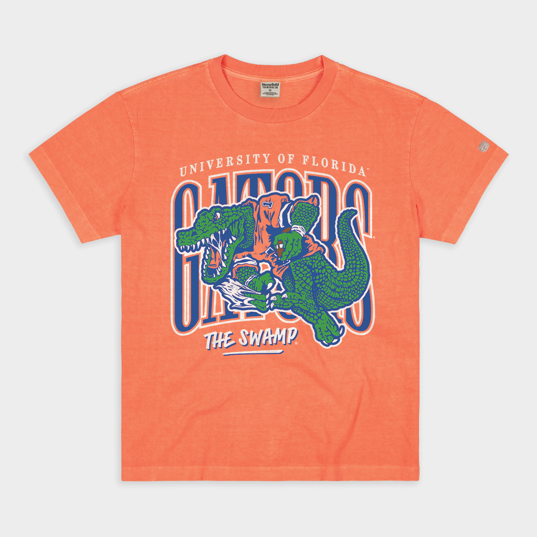 Florida Gators Football "The Swamp" Vintage Heavyweight Tee