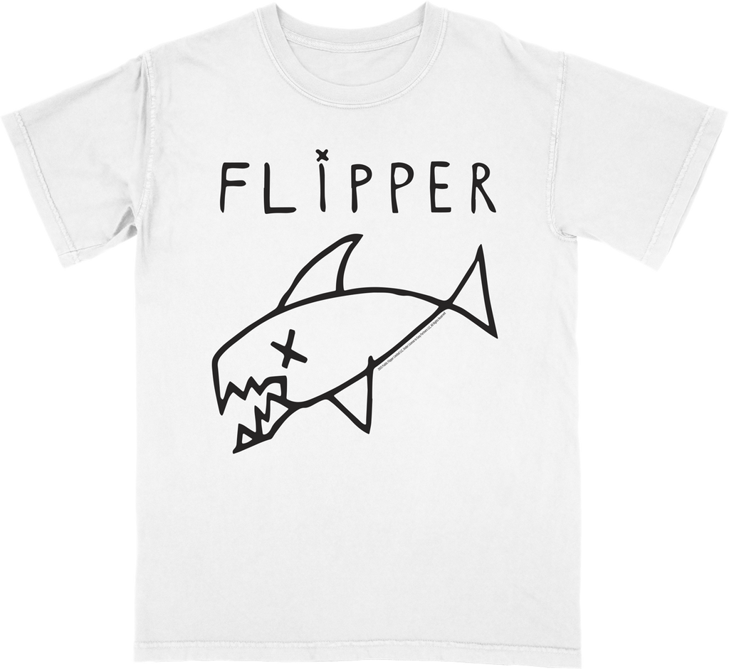 Classic Long Fish White T-Shirt