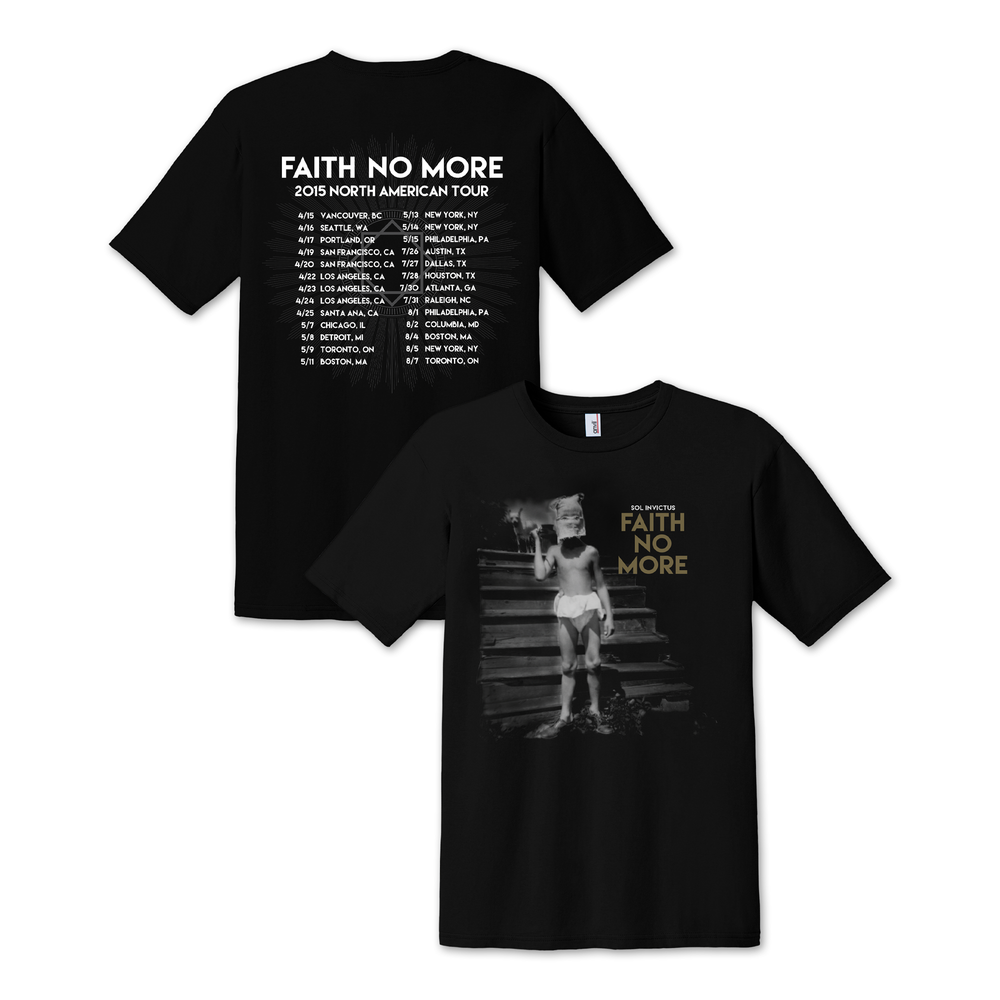 2015 N. American Tour T-shirt