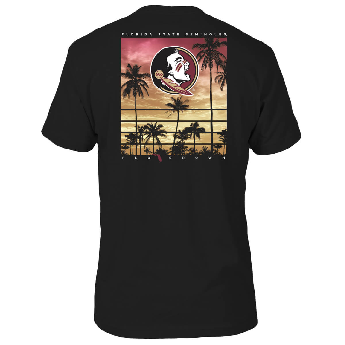 Florida State Seminoles Sunset Poster Tee