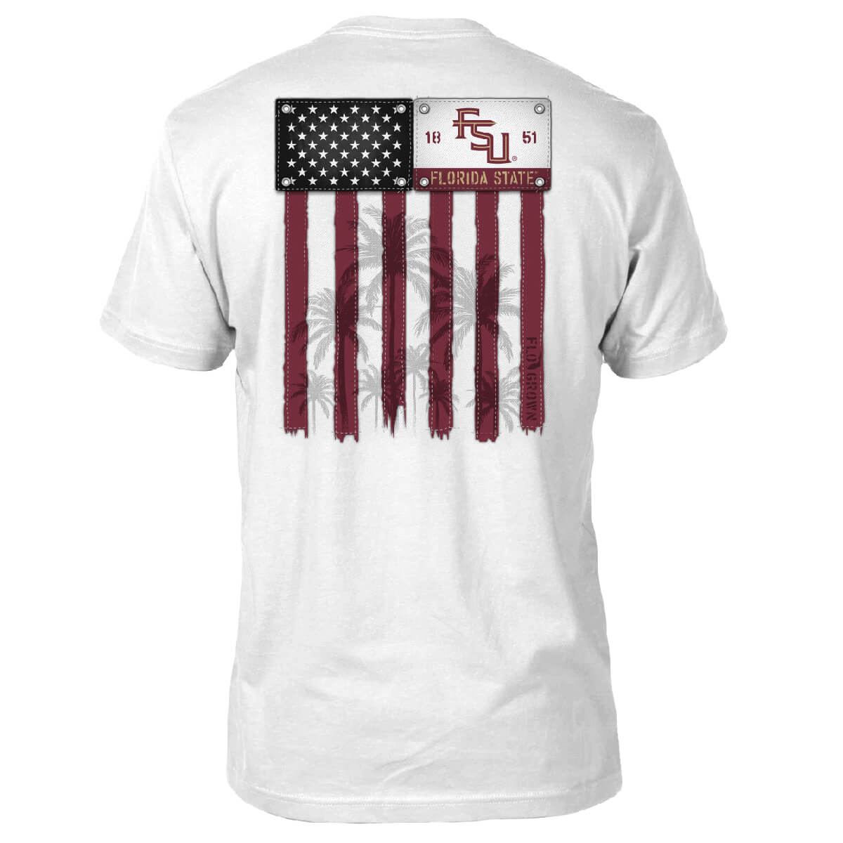 Florida State Seminoles Vintage Flags Tee