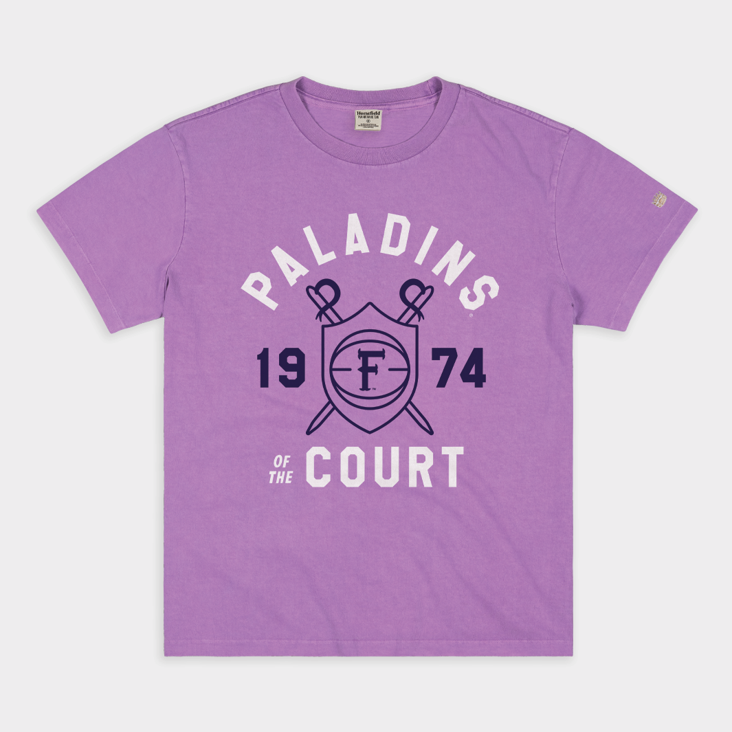 Furman Paladins of the Court Vintage Heavyweight Tee