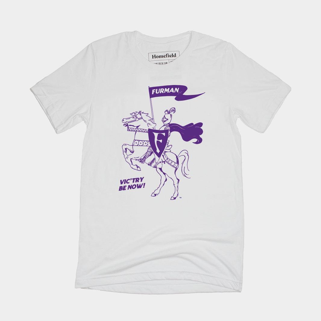Furman University Vic‚Äôtry Be Now Vintage Tee