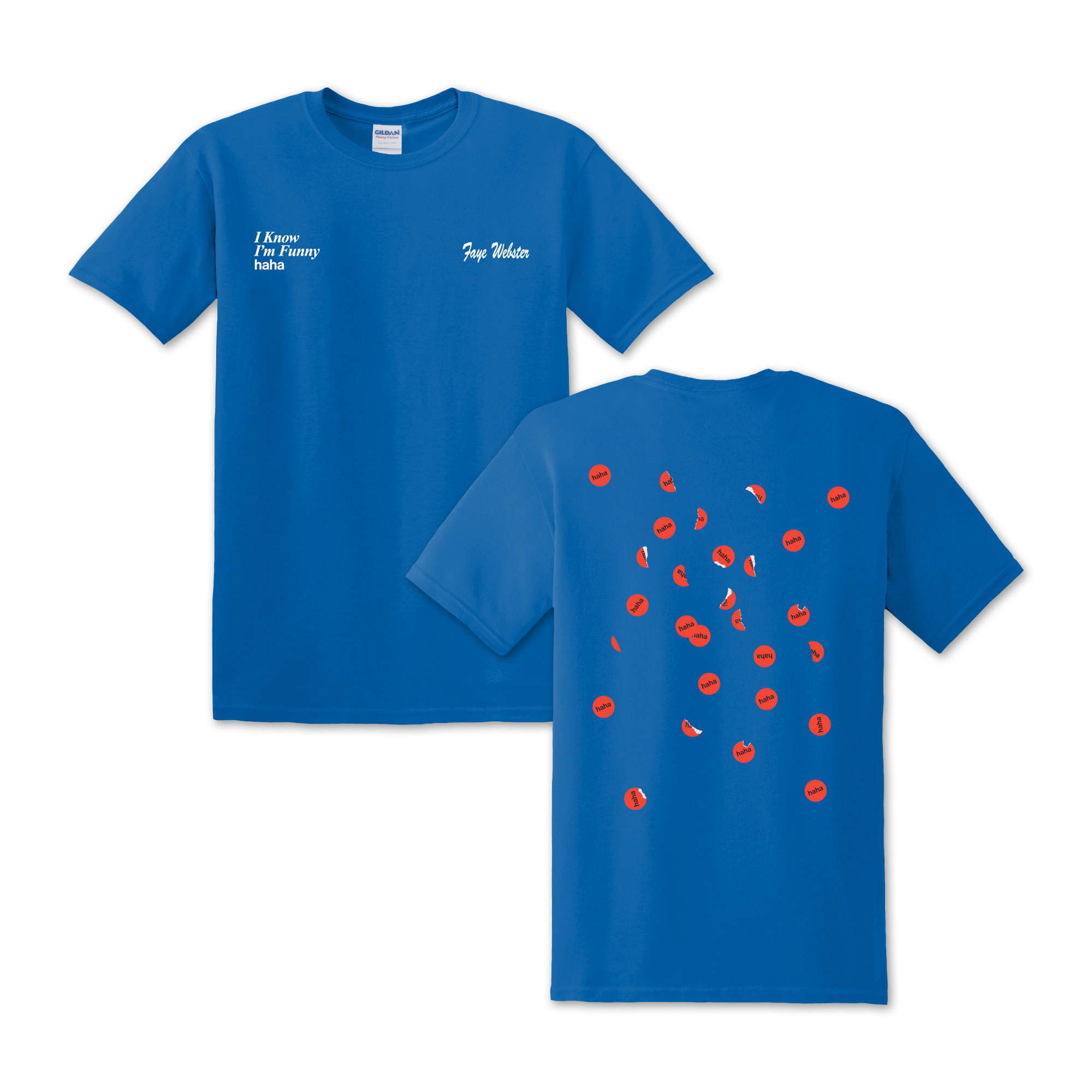 I Know I'm Funny haha ROYAL BLUE T-shirt