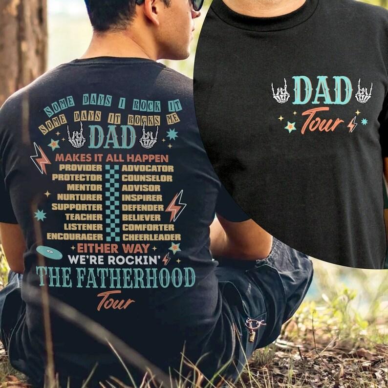 Fatherhood Tour bundle files , Sometimes I Rock It Sometimes It Rocks Me , Fathers Day Gift, Funny Dada Tour