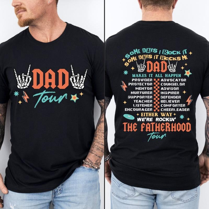 Fatherhood Tour shirt, Father's Day shirt, Dad shirt