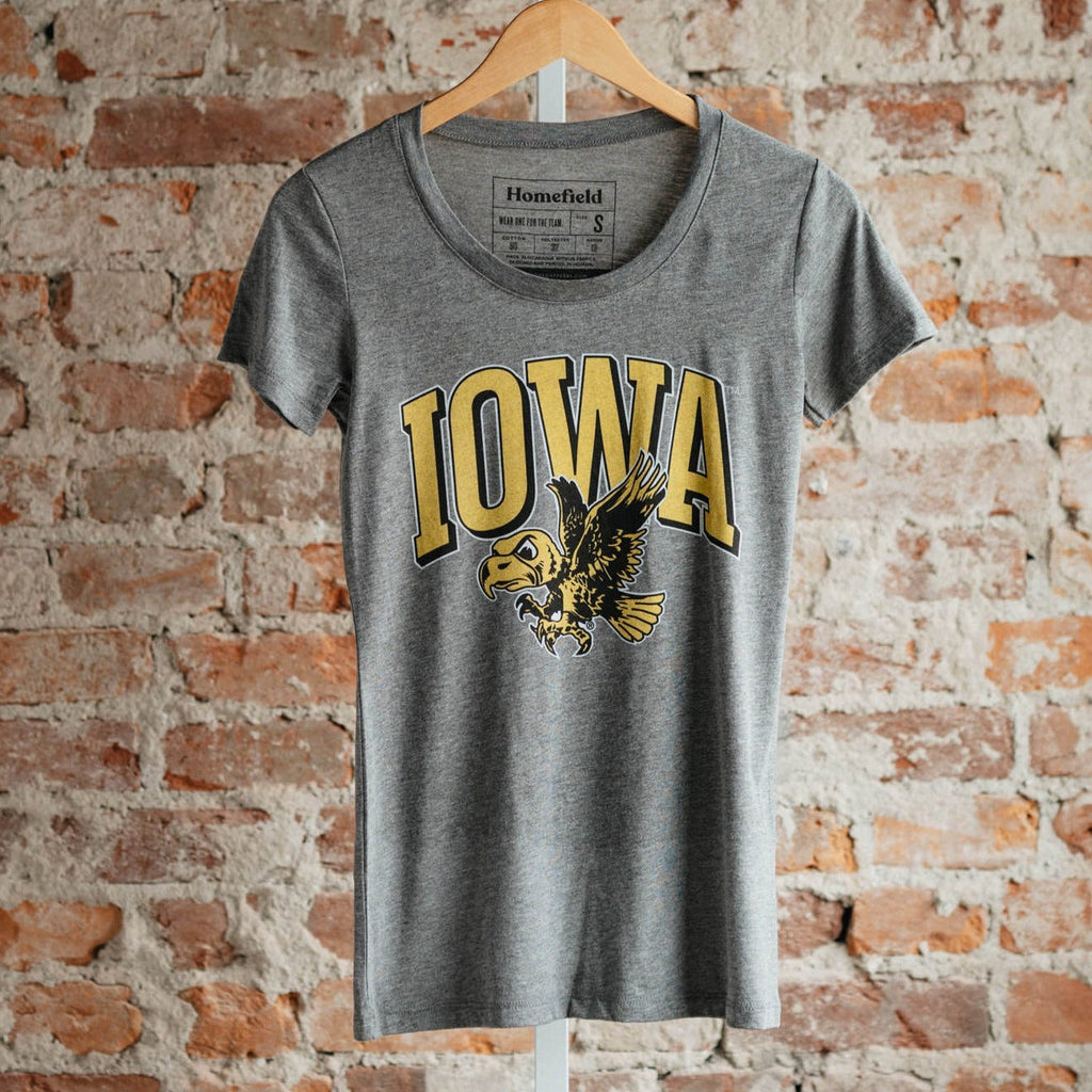 Iowa Vintage Herky Women's Tee Style001