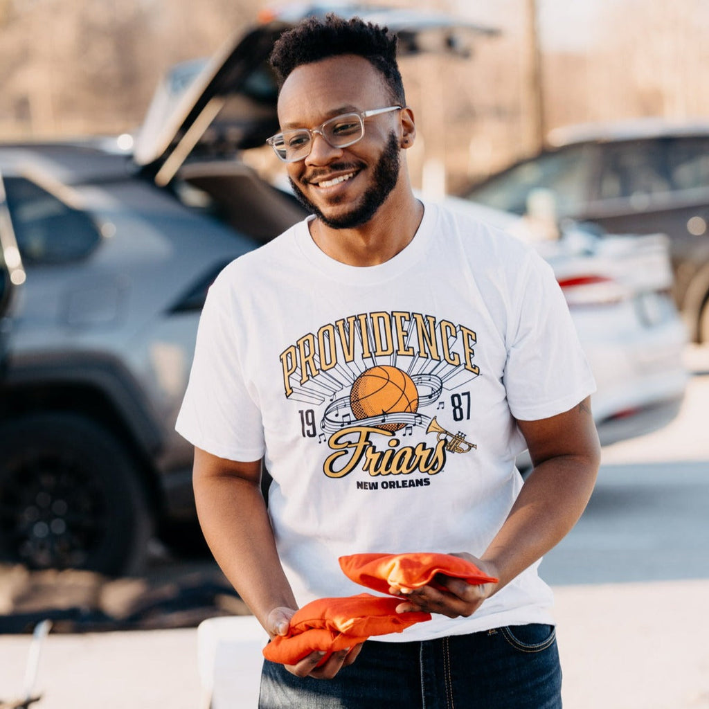 Providence Basketball 1987 Tournament Tee Style001