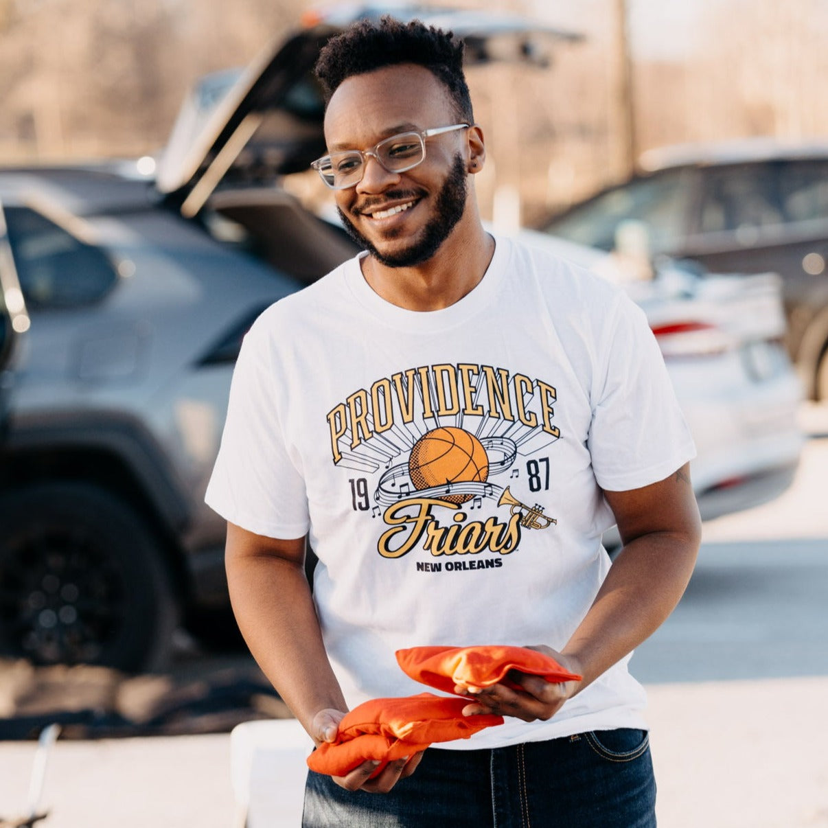 Providence Basketball 1987 Tournament Tee Style001