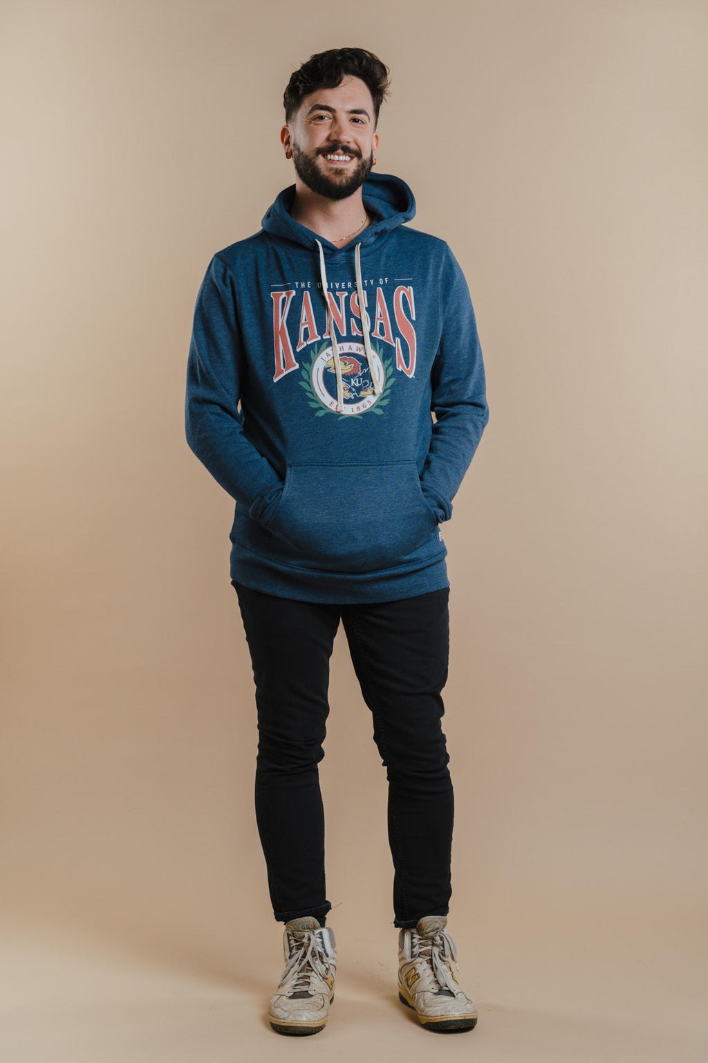 Vintage Kansas Jayhawks Hoodie