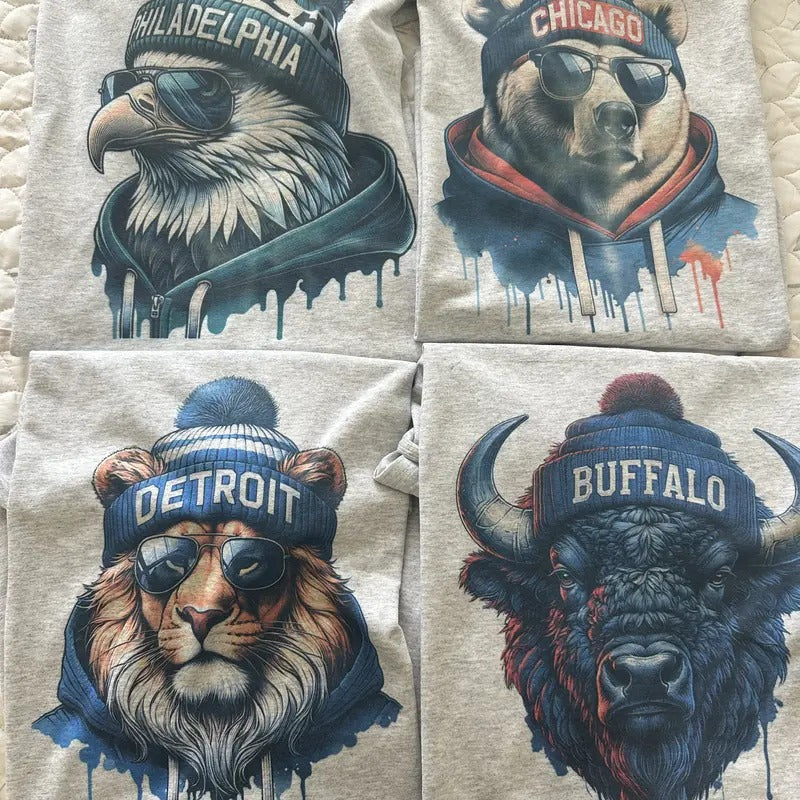 Football Spirit Animal T Shirt Graphic T Shirt Comfy Shirt