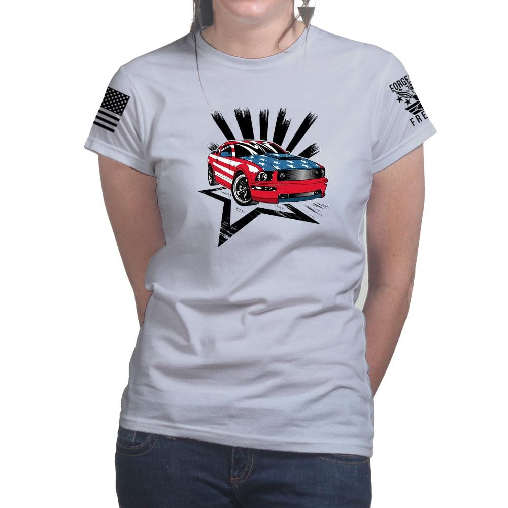 Ladies American Paint Job T-shirt